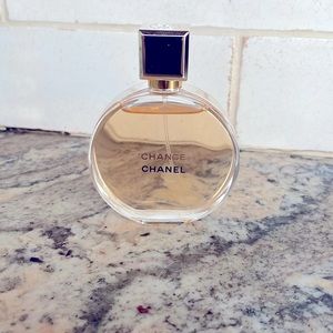 Chanel chance perfume used a couple times